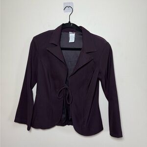 Vintage Plum Purple Blazer